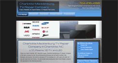 Desktop Screenshot of charlottetvrepairservice.com